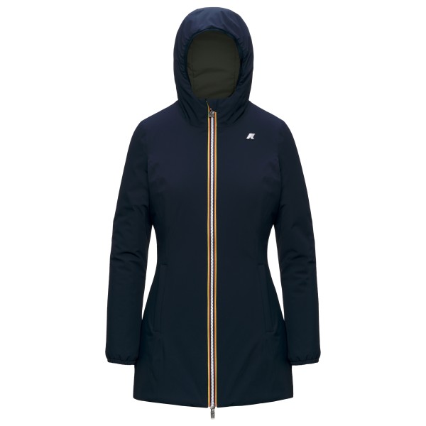 K-Way Women’ Denise ST Warm Double Lange jas Blauw