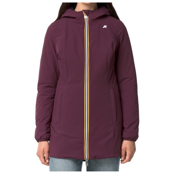 K-Way Women’ Denise ST Warm Double Lange jas Purper