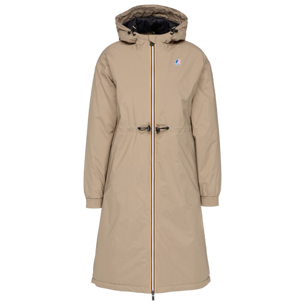 K-Way Women’s Le Vrai 4.0 Delia Warm Lange jas taupe Beige