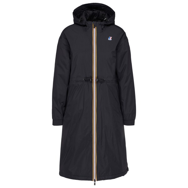 K-Way Women’s Le Vrai 4.0 Delia Warm Lange jas Zwart