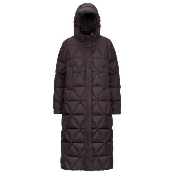 K-Way – Women’s Ruenne Thermo Microfiber – Lange jas maat XS, / Zwart