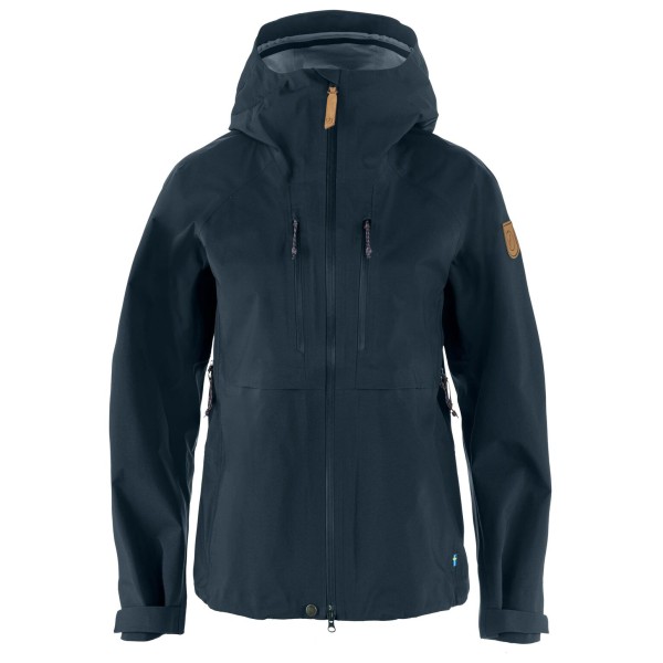 Fjällräven Women’s Keb GTX Jacket Regenjas Blauw