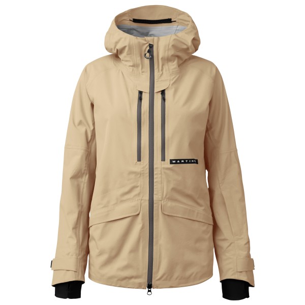 Martini Yalca 3L Jacket Regenjacke Damen (Gr M |beige |wasserdicht)
