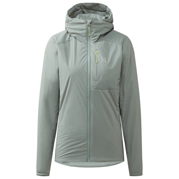 Haglöfs LIM Mimic Barrier Hood Kunstfaserjacke Damen (Gr S |grau |wasserdicht)