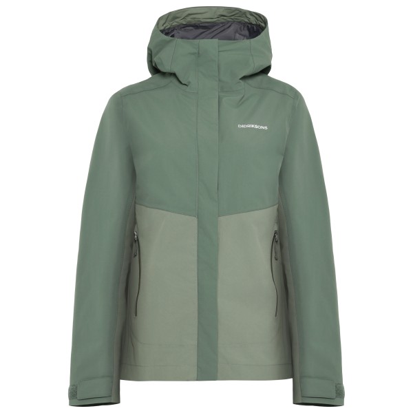 Didriksons Grit Jacket 4 Regenjacke Women (Gr 36 |oliv/grün |wasserdicht)