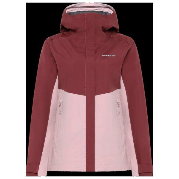 Didriksons Women’s Grit Jacket 4 Regenjas Rood