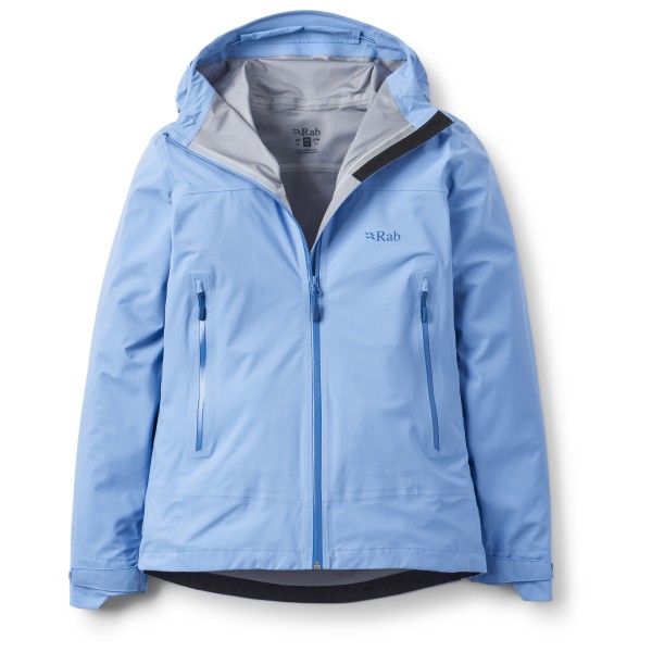 Rab Firewall Light Jacket Regenjacke Damen (Gr 36 |blau |wasserdicht)
