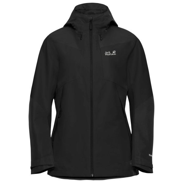 Jack Wolfskin – Women’s Flextrail 2L Jacket – Regenjas maat , Zwart