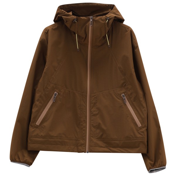 CMP - Women's Packable Jacket Fix Hood - Regenjacke Gr M braun