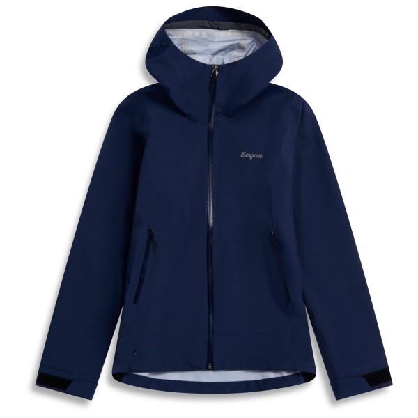 Bergans – Women’s Essentials 3L Shell Jacket – Regenjas maat L, Blauw
