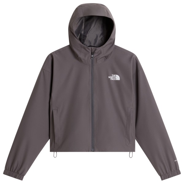The North Face – Women’s Quest Cropped Jacket – Regenjas maat M, Grijs