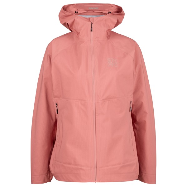 Regenjacke Stoic KalmarSt. 3L Rain Jacket II Damen (Gr XS |rosa |wasserdicht)