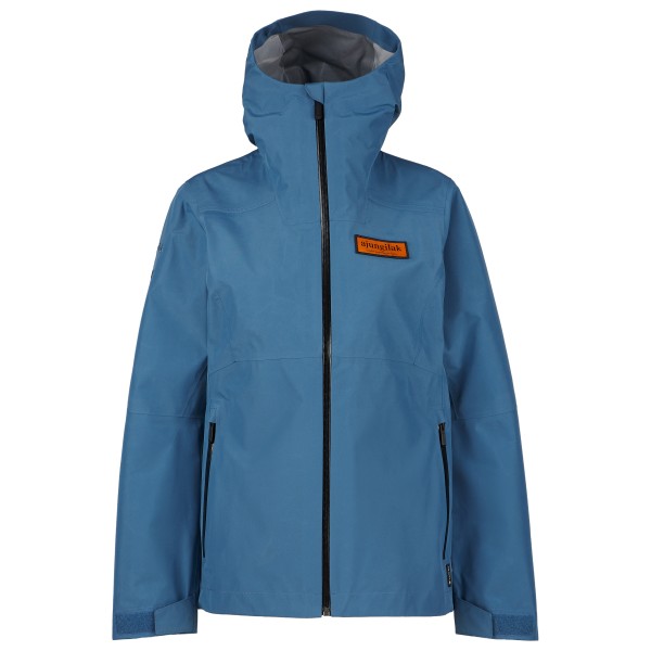 Ajungilak – Women’s Tysfjord Hooded GTX Jacket – Regenjas maat XL, Blauw