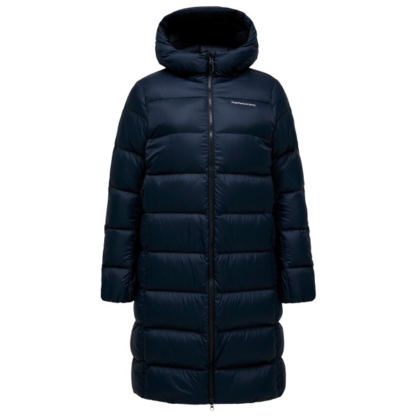 Peak Performance Women’s Frost Down Coat Lange jas Zwart