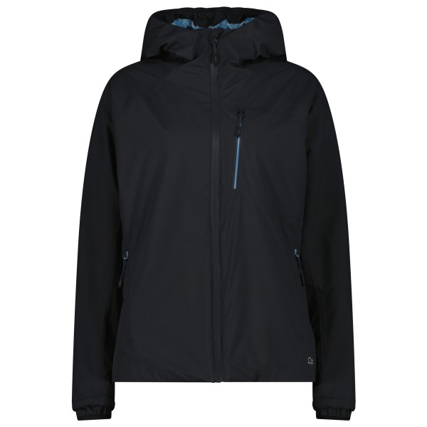 CMP Women’s Jacket Fix Hood 36Z1096 Regenjas Zwart