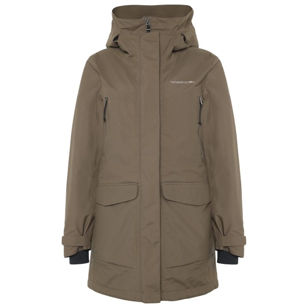Didriksons Women’s Felia Parka Lange jas Bruin