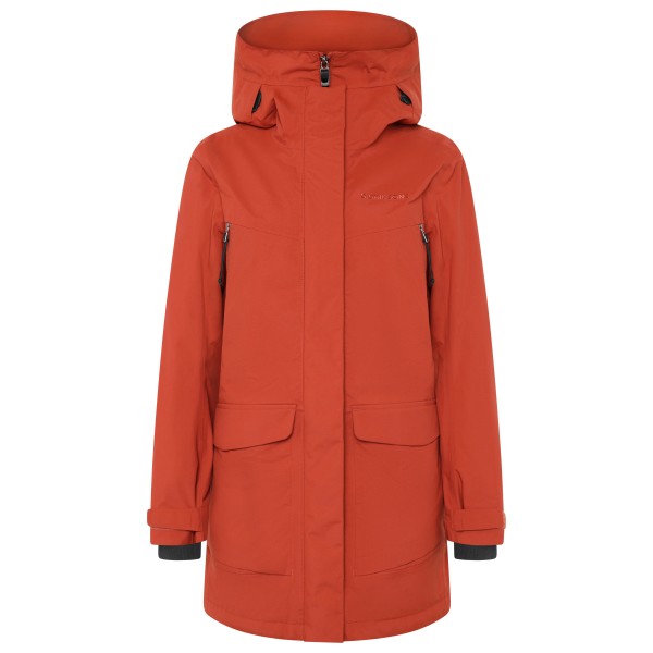 Didriksons Women’s Felia Parka Lange jas Rood