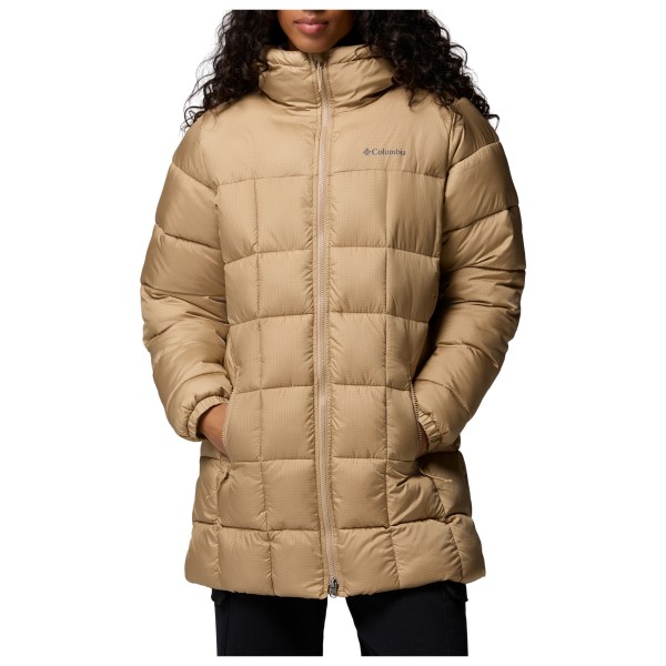 Columbia Women’s Puffect III Mid Jacket Lange jas Beige