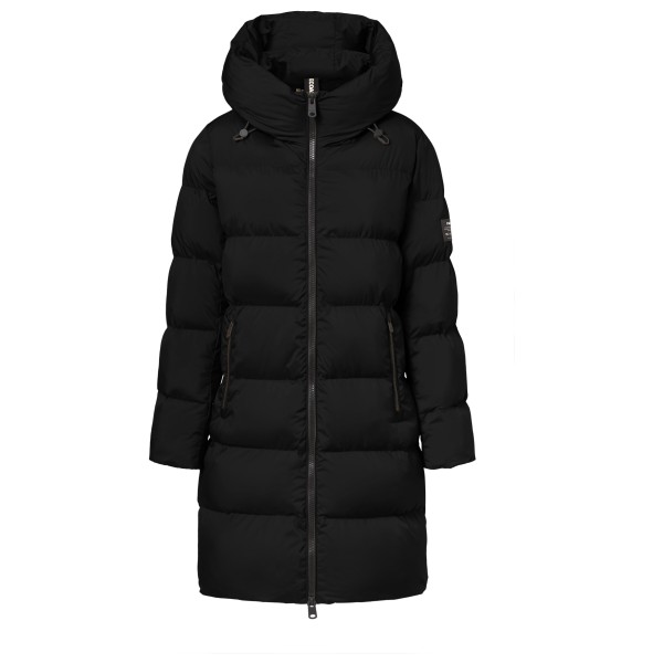 Ecoalf Women’s Manlie Jacket Lange jas Zwart