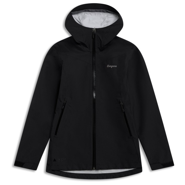 Bergans Women’s Essentials 2.5L Shell Jacket Regenjas Zwart