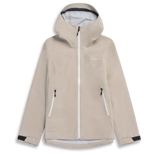 Bergans Women’ Essentials 2.5L Shell Jacket Regenjas Grijs