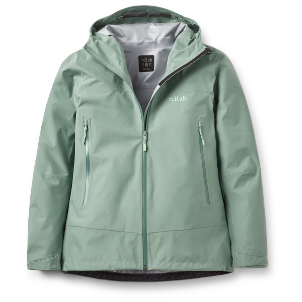 Rab Women’s Namche GTX Jacket Regenjas turkoois Turquoise