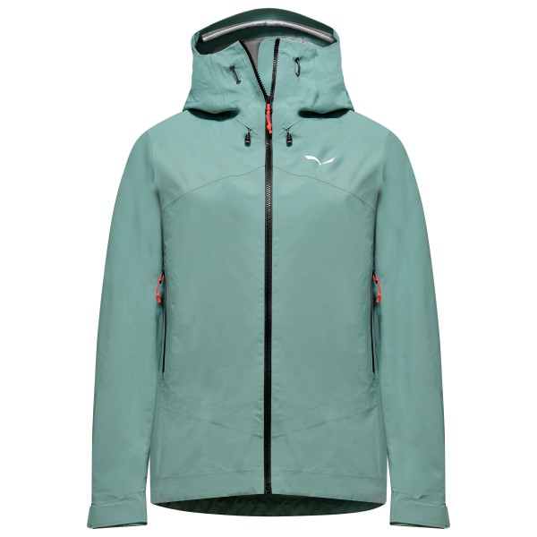 Salewa Women’s Ortles PTX 3L Jacket Regenjas turkoois Turquoise