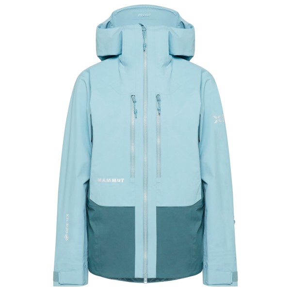 Mammut Women’s Eiger Free Advanced HS Hooded Jacket Regenjas Blauw