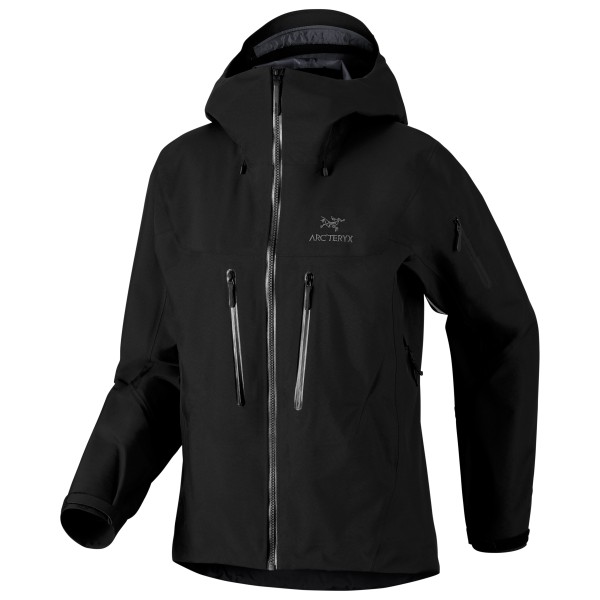 Arc’teryx Women’s Alpha SV Jacket Regenjas Zwart