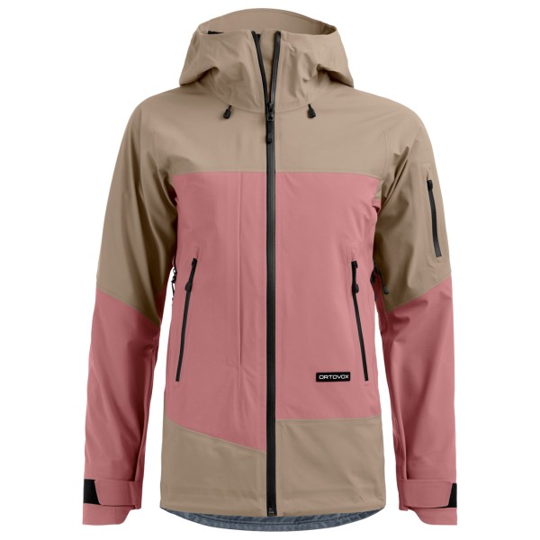 Ortovox Women’s Ortler GORE-TEX Jacket Regenjas Roze