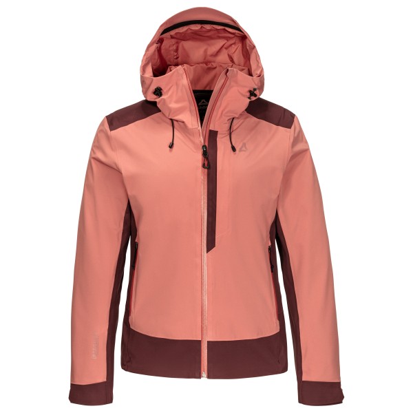 Schöffel Women’s 2L Jacket Refoca Regenjas Roze