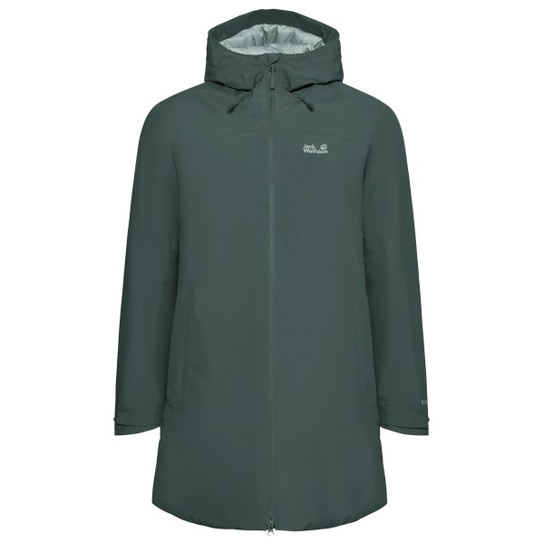 Jack Wolfskin Women’s Heidelstein 2 Insulated Jacket Lange jas Blauw