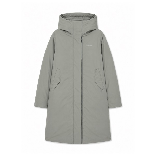 Mazine Women’s Functional Padded Long Coat Lange jas Grijs