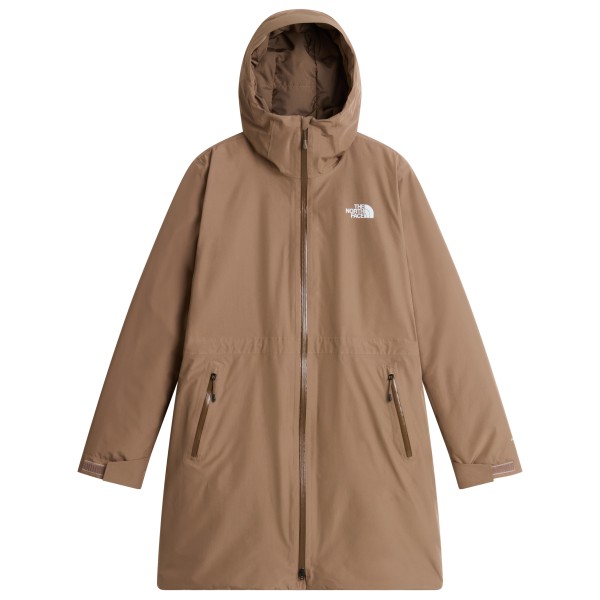 The North Face Women’ Hikesteller Insulated Parka Lange jas Bruin