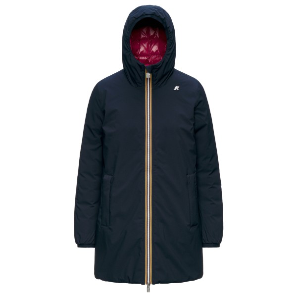 K-Way Women’s Sophie St Thermo Double Lange jas Blauw