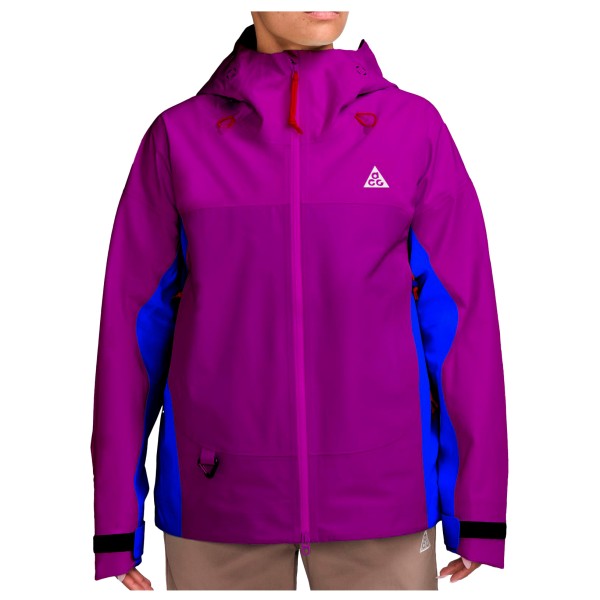 Nike Women’s ACG SF ADV Misery Ridge GTX 3L Jacket Regenjas Purper