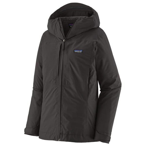 Patagonia Women’s Insulated Boulder Fork Rain Jacket Regenjas Zwart