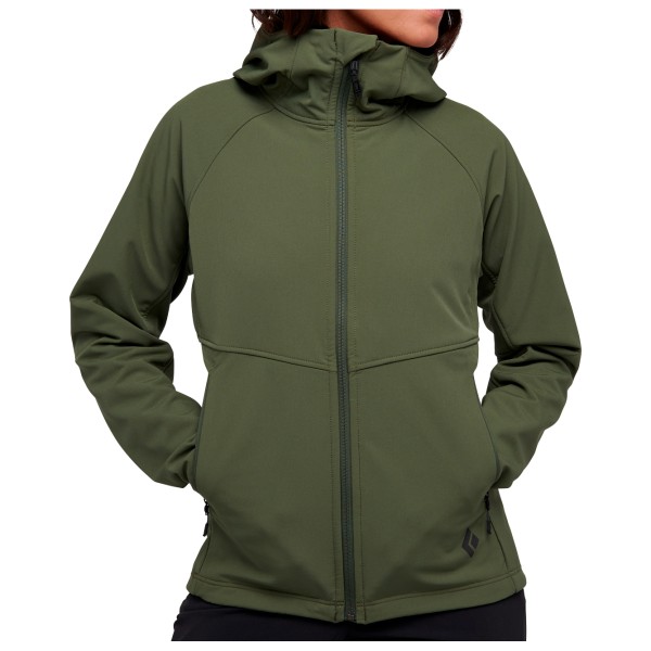 Image of Black Diamond - Women"s Element Hoody - Softshelljacke Gr L oliv'