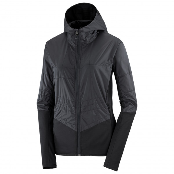 Image of Salomon - Women"s Outline All Season Hybrid - Softshelljacke Gr L schwarz/grau'