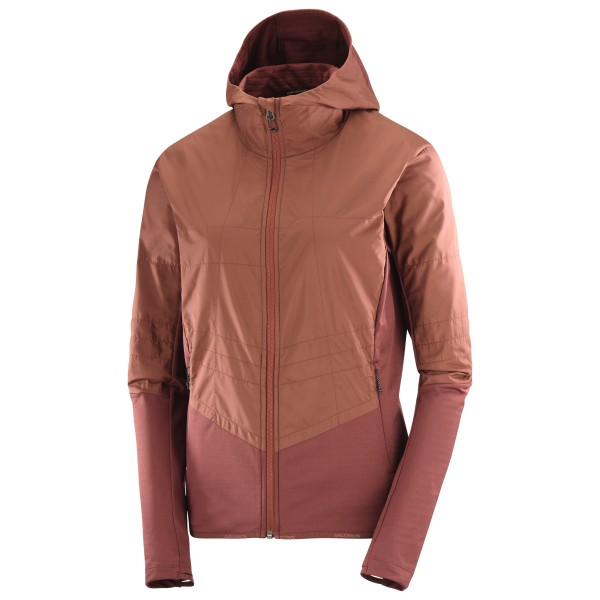 Image of Salomon - Women"s Outline All Season Hybrid - Softshelljacke Gr L braun'