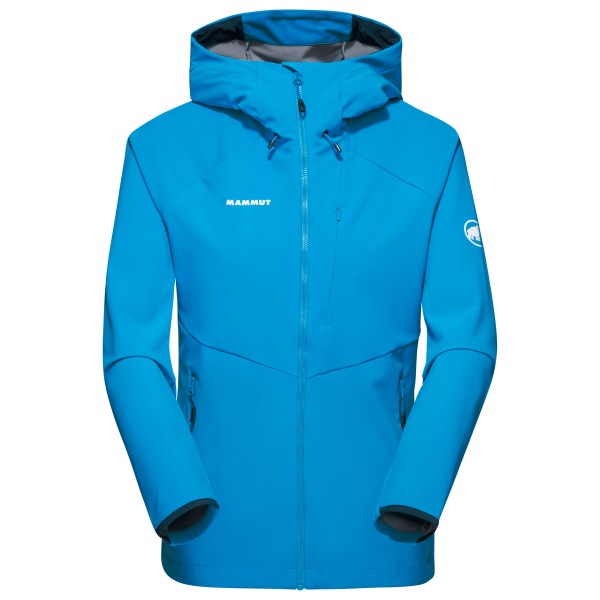 Image of Mammut - Women's Ultimate Comfort Softshell Hooded Jacket - Softshelljacke Gr L;M;S;XS blau;lila bei Bergfreunde.ch - der Outdoor Shop