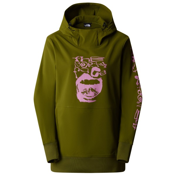 Image of The North Face - Women"s Tekno Pullover Hoodie - Softshellpullover Gr L;M;S;XL;XS;XXL oliv;schwarz'