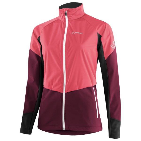Löffler - Women's Jacket Worldcup 23 Windstopper Light - Veste softshell taille 38, rouge