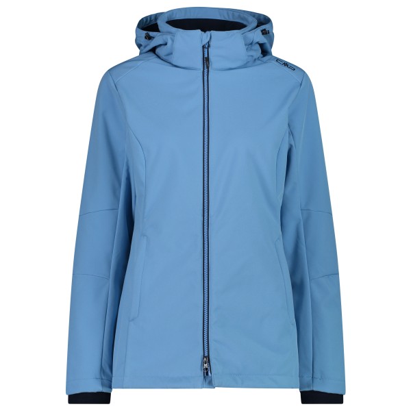 Image of CMP - Women"s Jacket Zip Hood Softshell - Softshelljacke Gr 34;36;38;40;42;44;46;48;50;52 blau;schwarz'