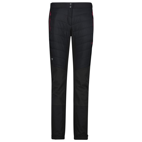 CMP Women’s Pant Hybrid Ripstop Langlaufbroek Zwart