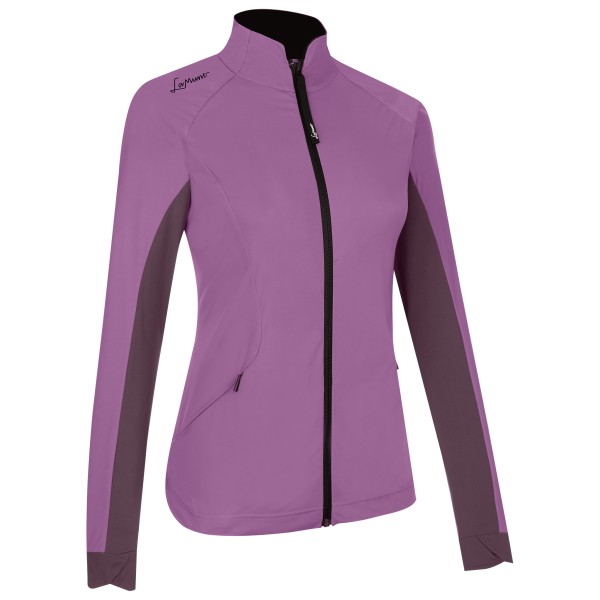 Image of LaMunt - Women"s Eliana Hybrid Wind Jacket - Softshelljacke Gr 34;36;38;40;42 lila;schwarz'