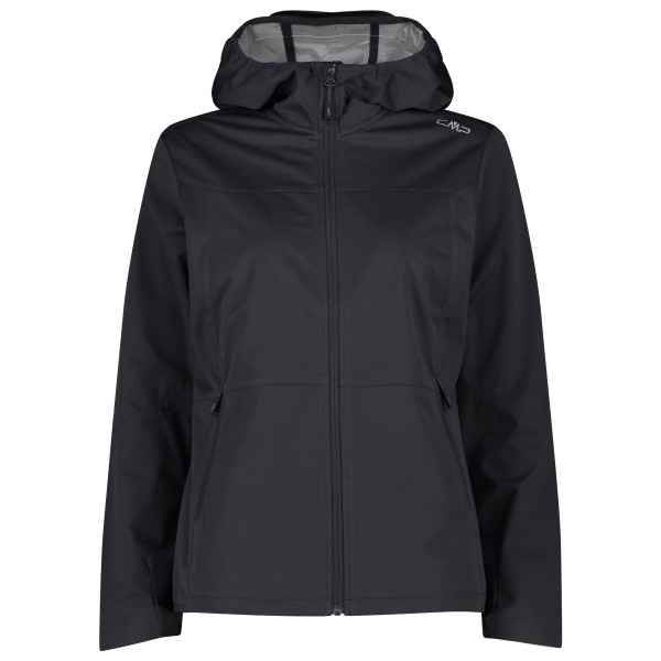 Image of CMP - Women"s Extralight Softshell Jacket w/ Fix Hood - Softshelljacke Gr 38;40;42;44 blau;schwarz/grau'