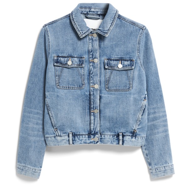 Image of ARMEDANGELS - Women"s Blusonaa - Freizeitjacke Gr L blau/grau'