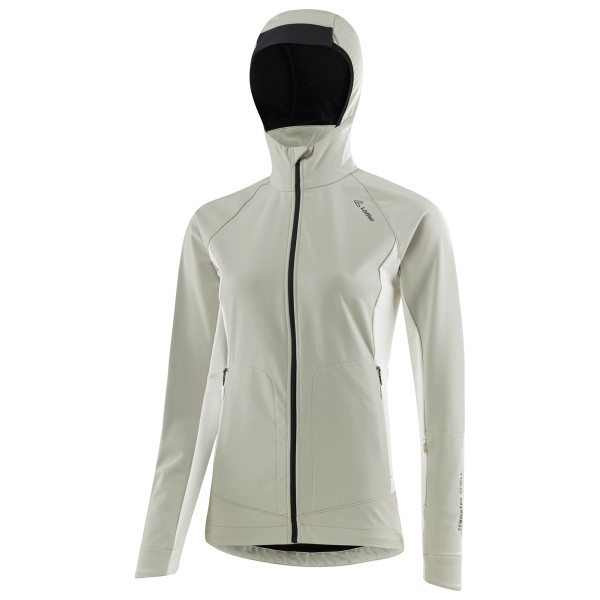 Image of Löffler - Women"s Hooded Jacket XC-Pure Transtex Shell - Langlaufjacke Gr 40 grau'