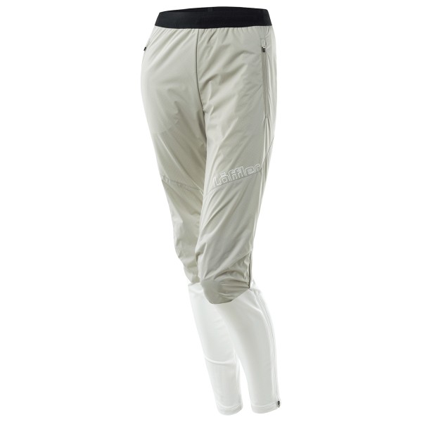 Image of Löffler - Women"s Tights Worldcup DDP - Langlaufhose Gr 36;38;40;42;44 grau;schwarz'
